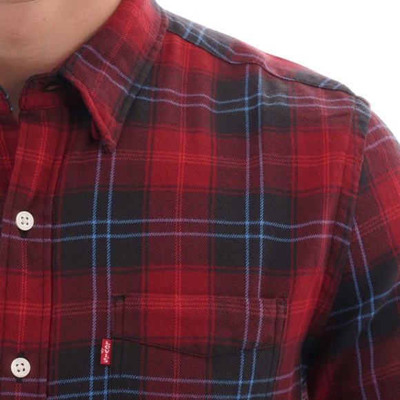 NWT Levi’s Red Checked Shirt - Picture 5 of 5